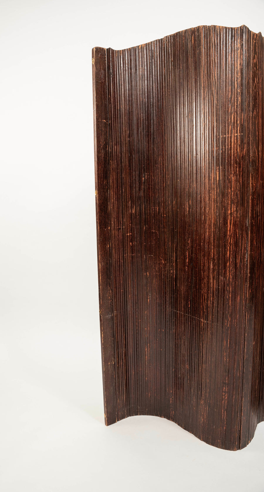 Mid Century French Wooden Slat Screen