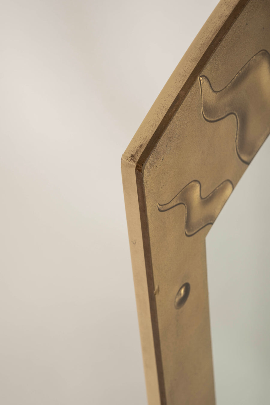 David Marshall Églomisé Wall Mirror