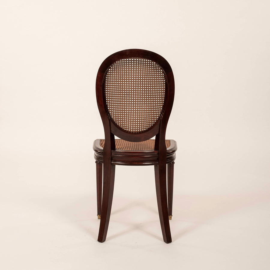 20th Century Louis XVI Style Caned Dining Chair