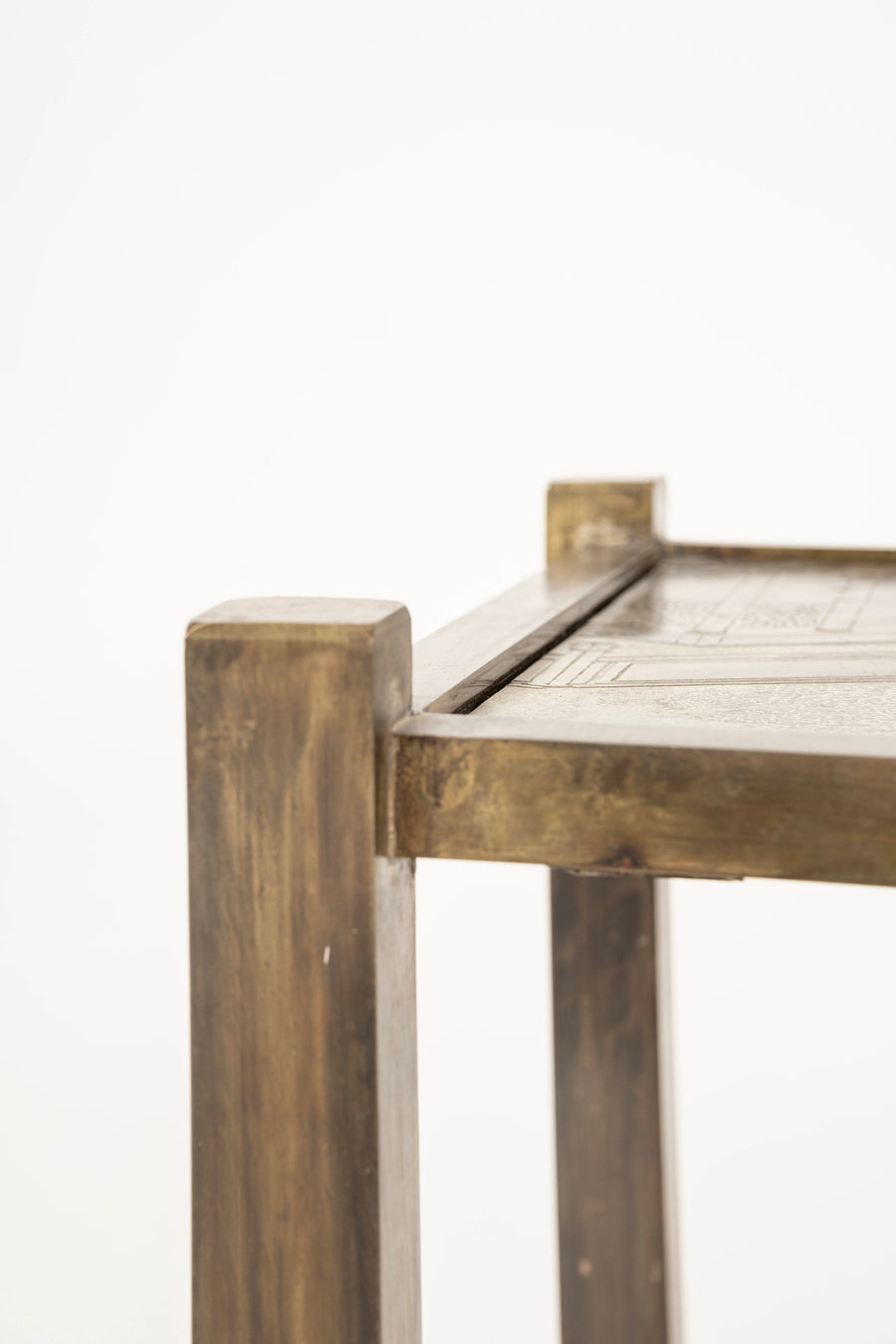 LaVerne Bronze Side Table