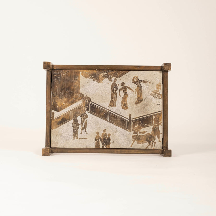 LaVerne Bronze Side Table
