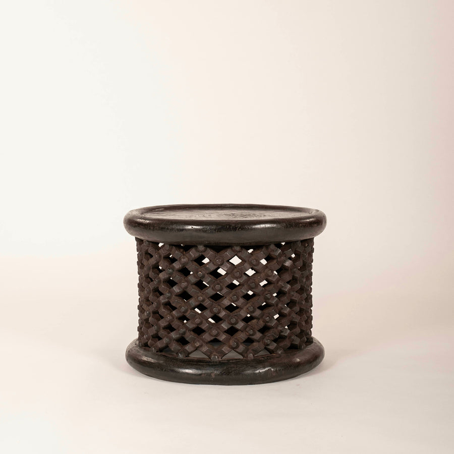 African Bamiléké Spider Stool