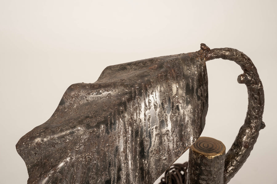 Bronze Leaf Lamp