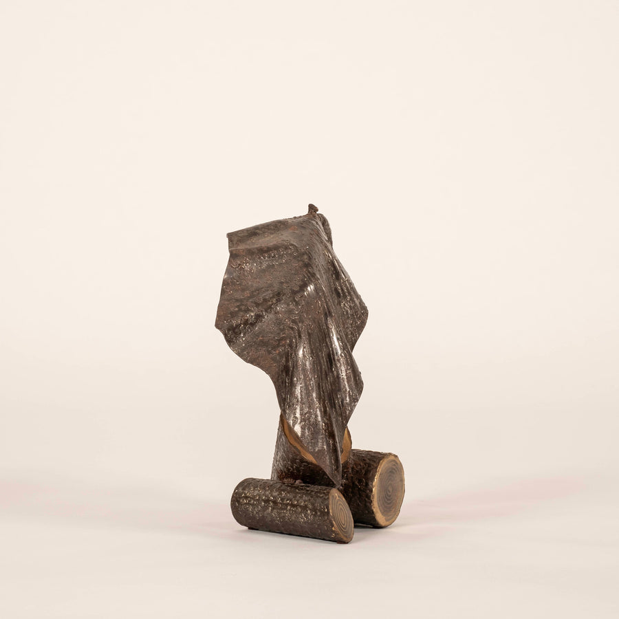 Bronze Leaf Lamp