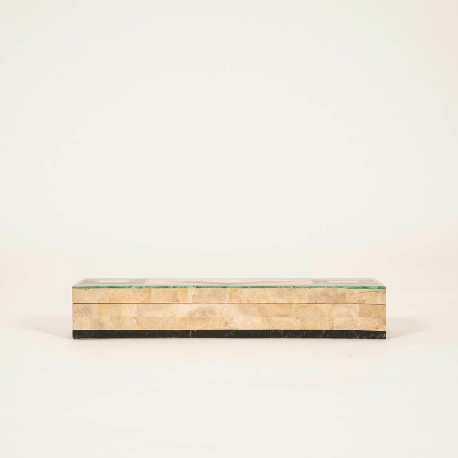 Tessellated Mixed Stone Accessories Box