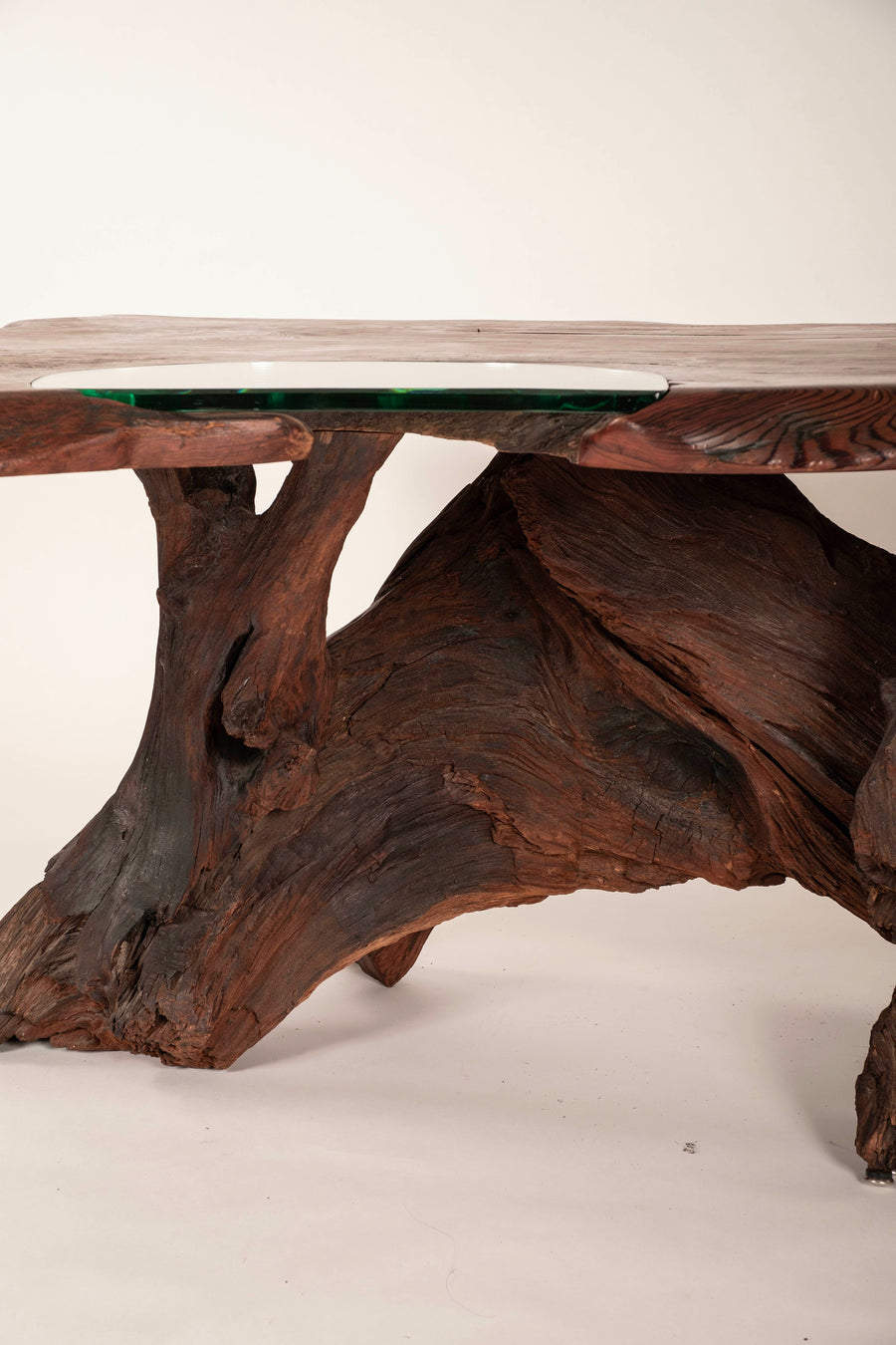 Vintage Organic Live Edge Rosewood Desk