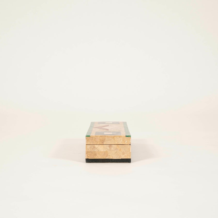 Tessellated Mixed Stone Accessories Box