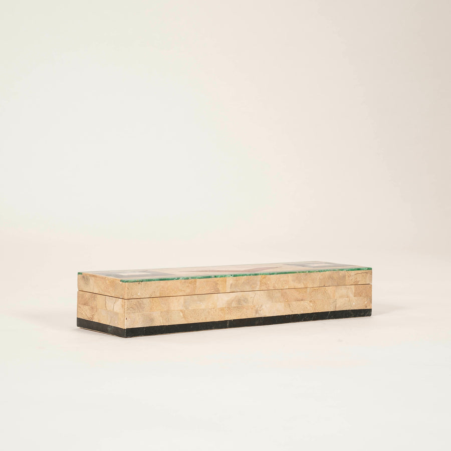 Tessellated Mixed Stone Accessories Box