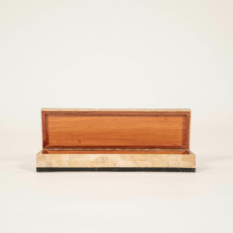 Tessellated Mixed Stone Accessories Box