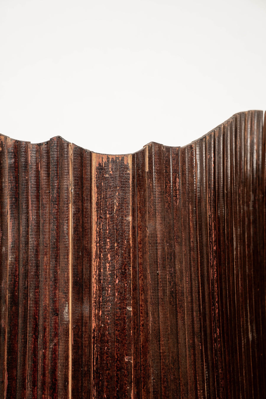 Mid Century French Wooden Slat Screen