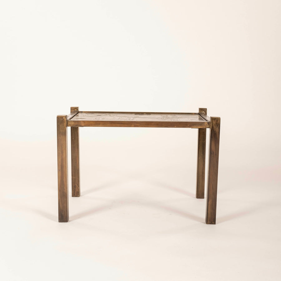LaVerne Bronze Side Table