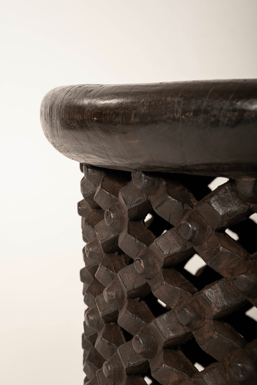 African Bamiléké Spider Stool