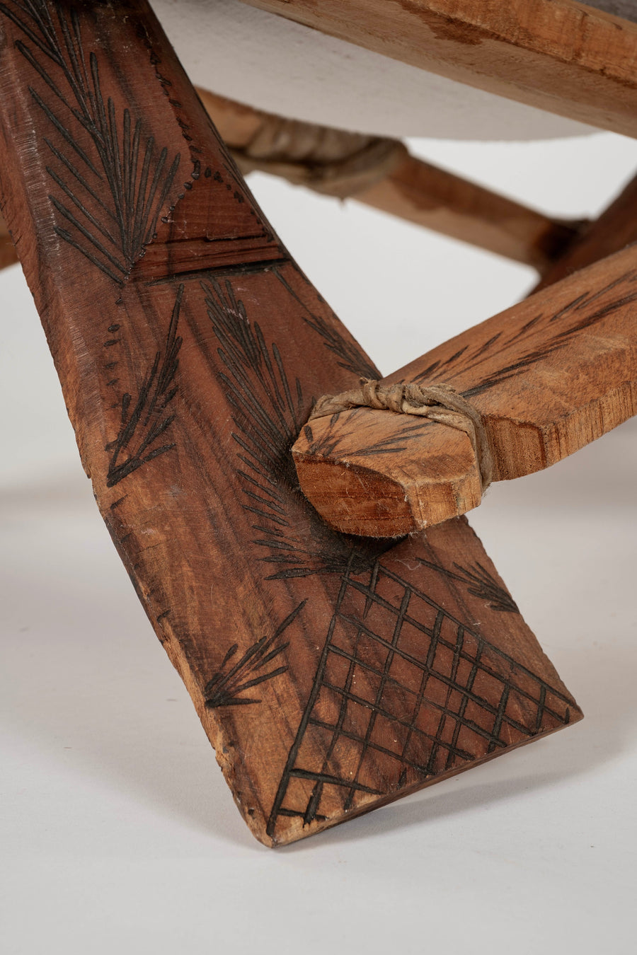 Vintage Camel Saddle Stool