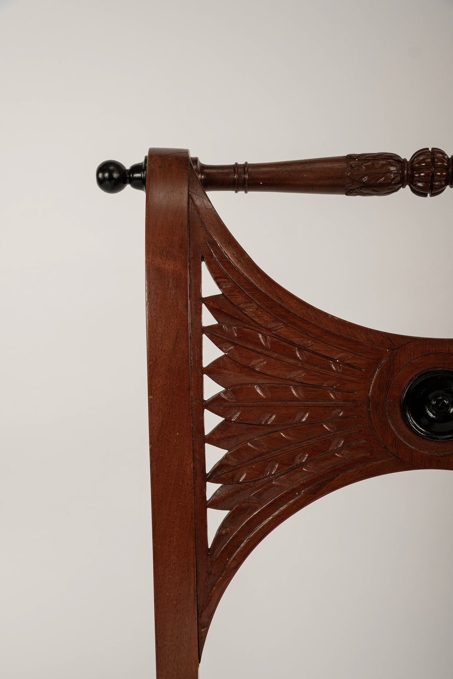 Set of Four 19th Century Italian Empire Side Chairs