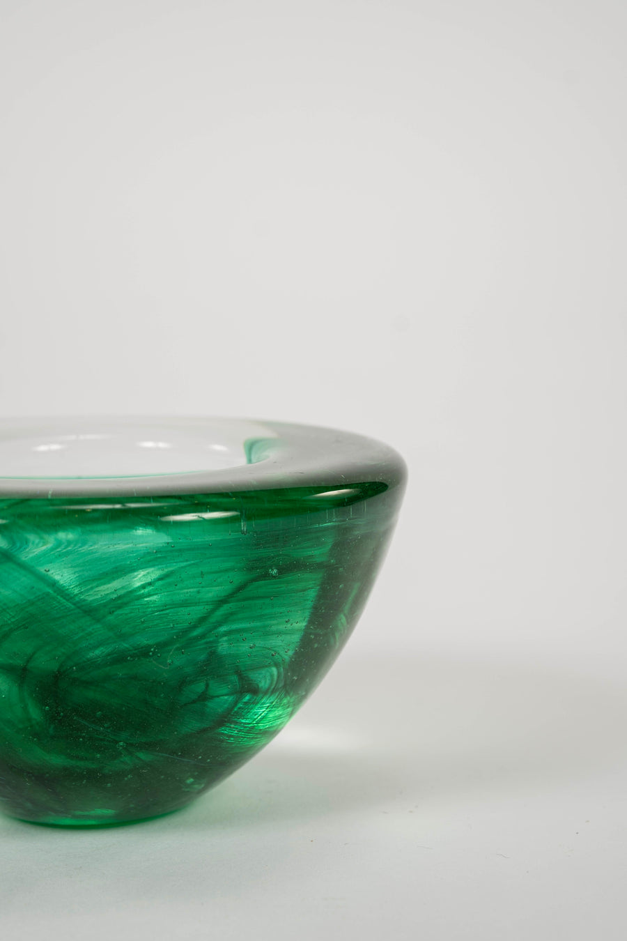 Emerald Green Kosta Boda Bowl 4.5