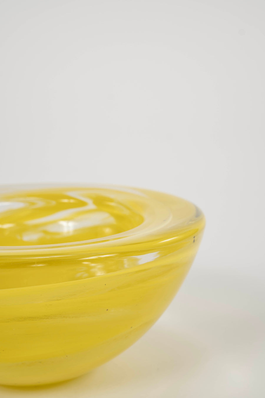 Lemon Yellow Kosta Boda Bowl 7