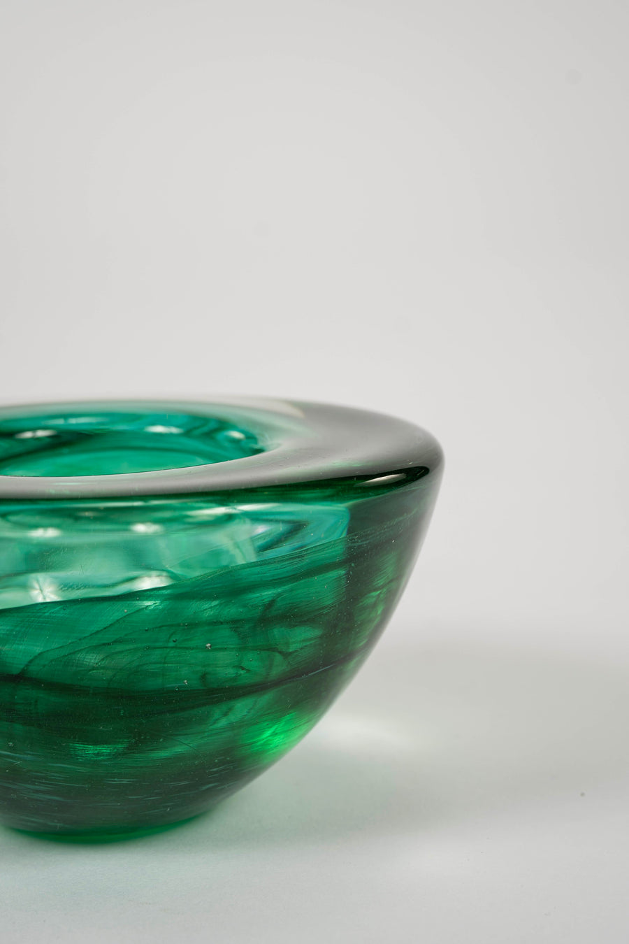 Emerald Green Kosta Boda Bowl 4.5