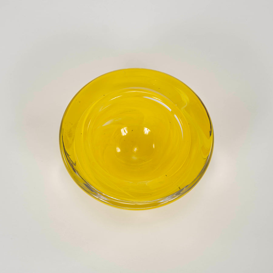 Lemon Yellow Kosta Boda Bowl 7