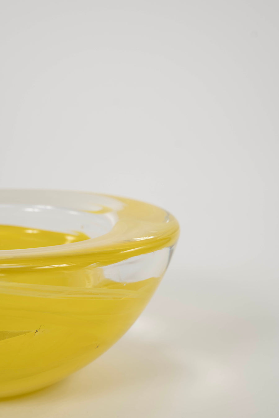 Lemon Yellow Kosta Boda Bowl 7