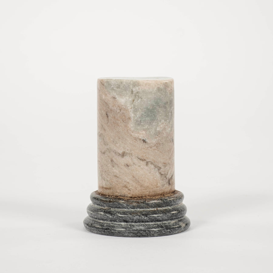 Grigio Perla Grand Tour Style Marble Pedestal