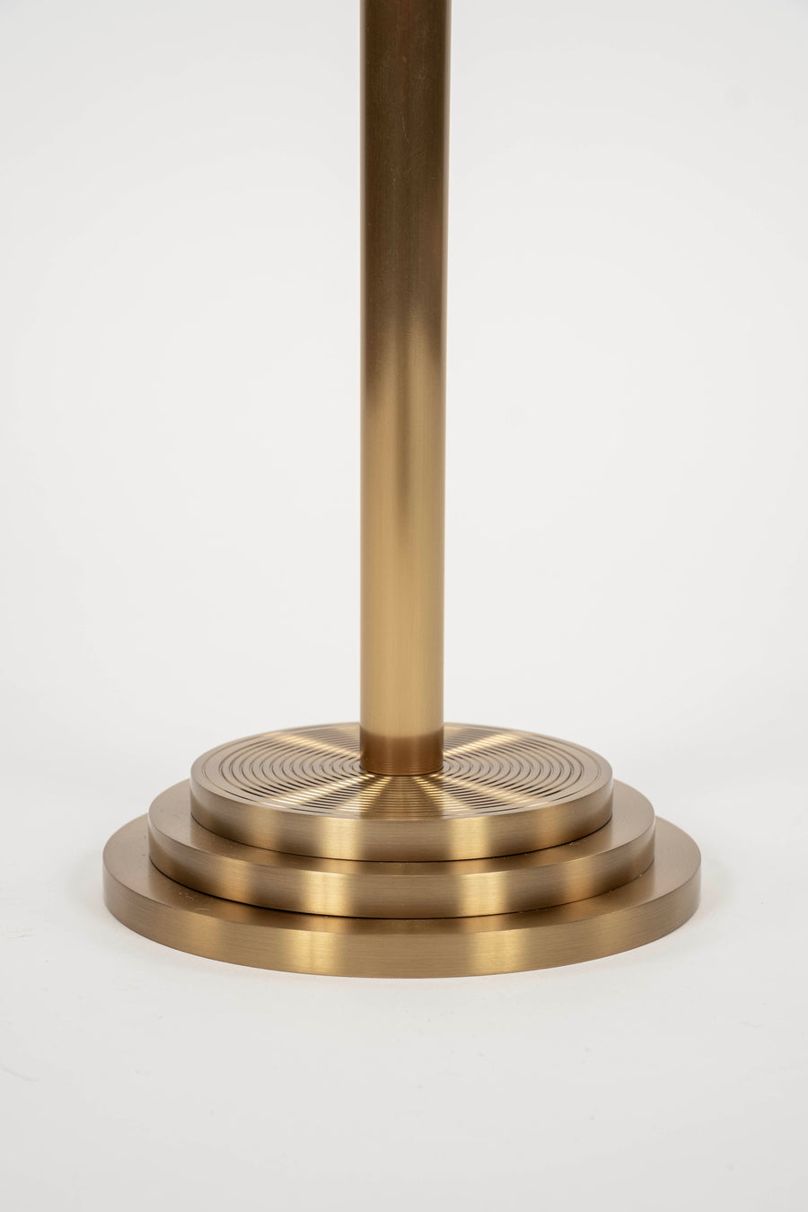 Art Deco-inspired Benito Antique Brass Drink Table