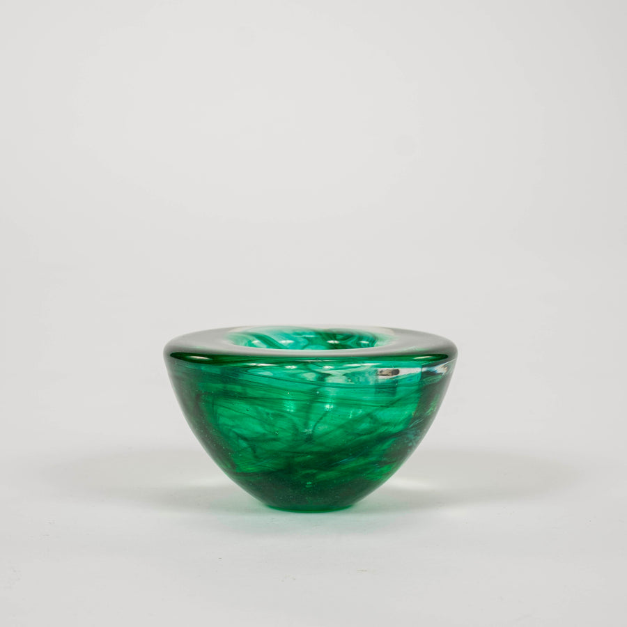 Emerald Green Kosta Boda Bowl 4.5