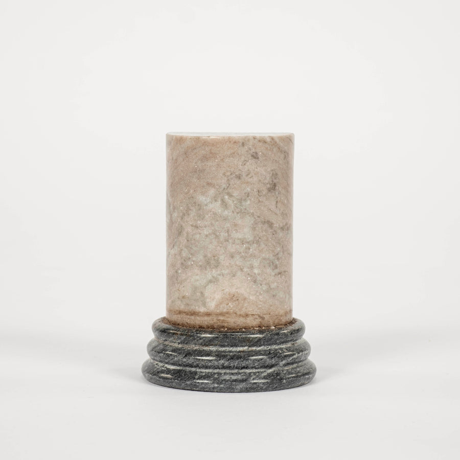 Grigio Perla Grand Tour Style Marble Pedestal