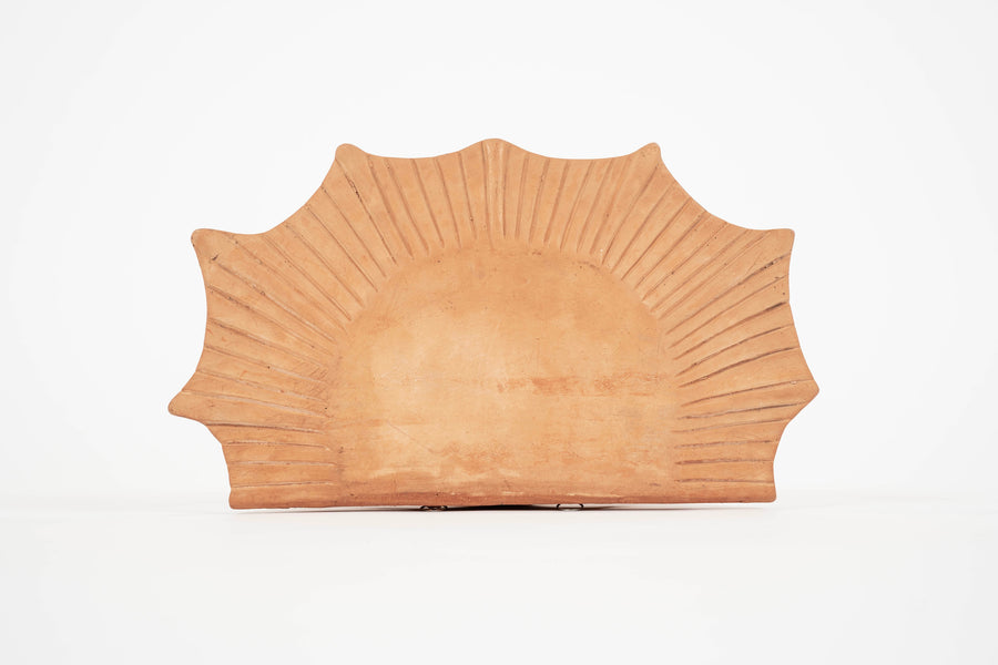 Asian Aesthetic Terracotta Wall Shelf