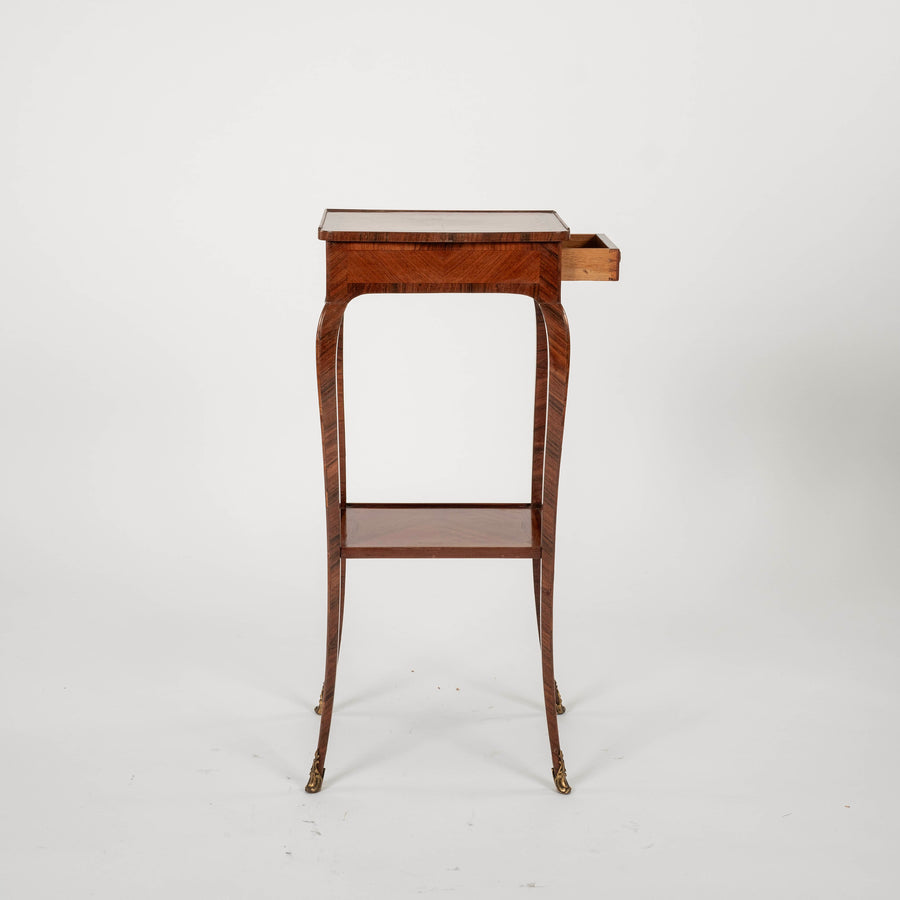 18th Century Louis XV Marquetry Gueridon