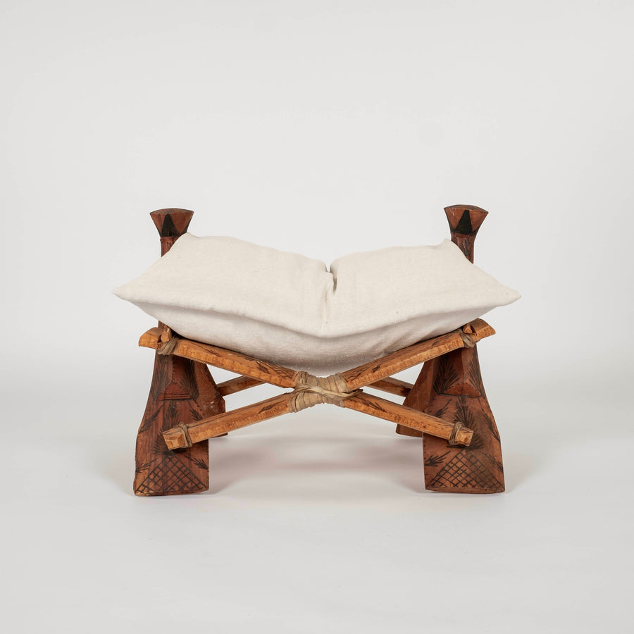 Vintage Camel Saddle Stool
