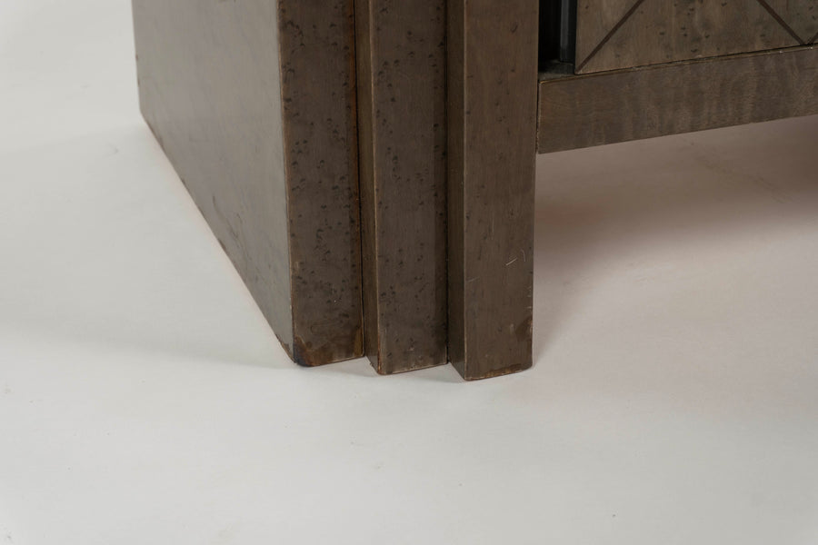Pair Luciano Frigerio for Frigerio di Desio Chiaro di Luna Nightstands
