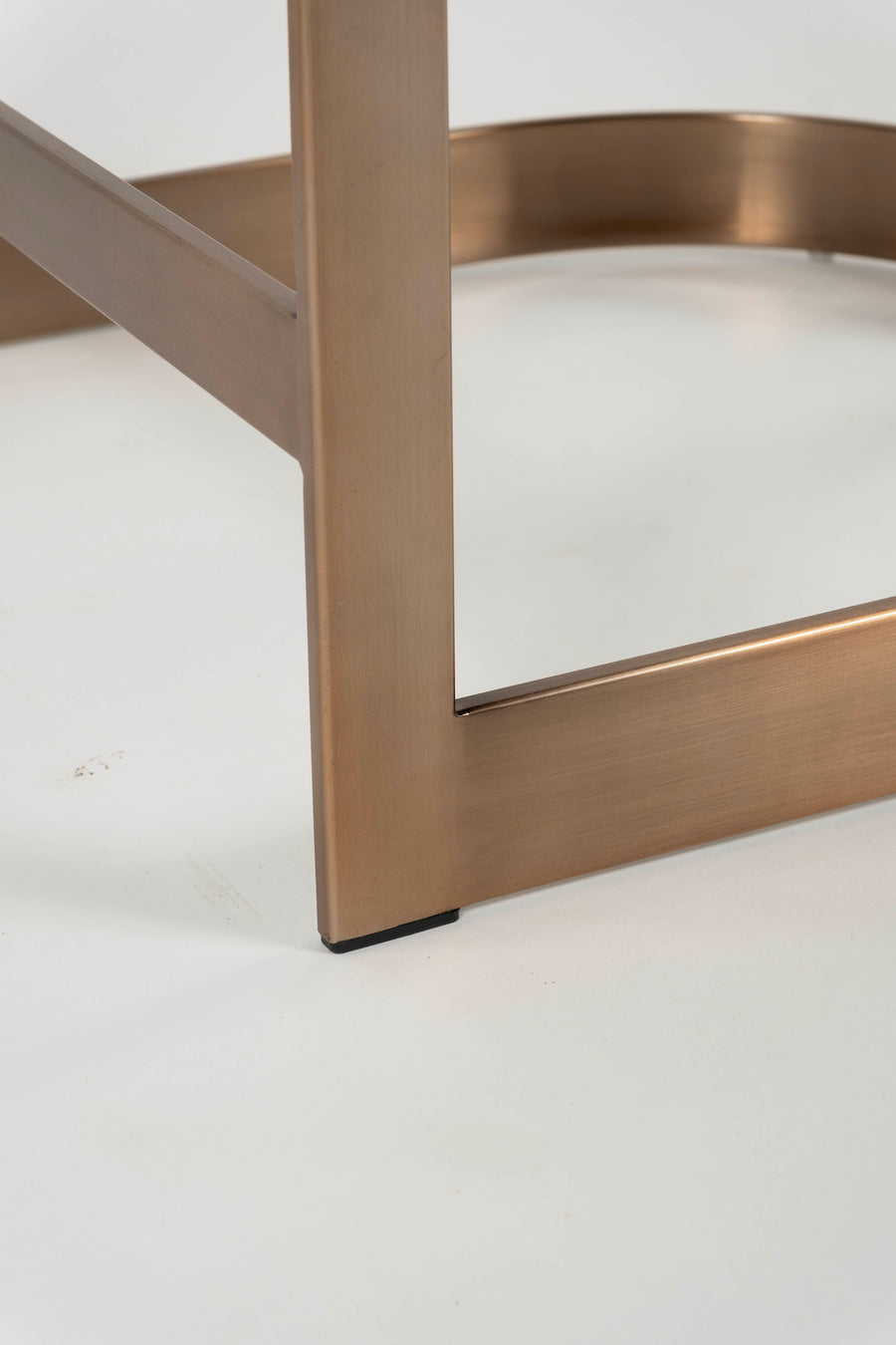 Beaumont Black Leather Counter Stool