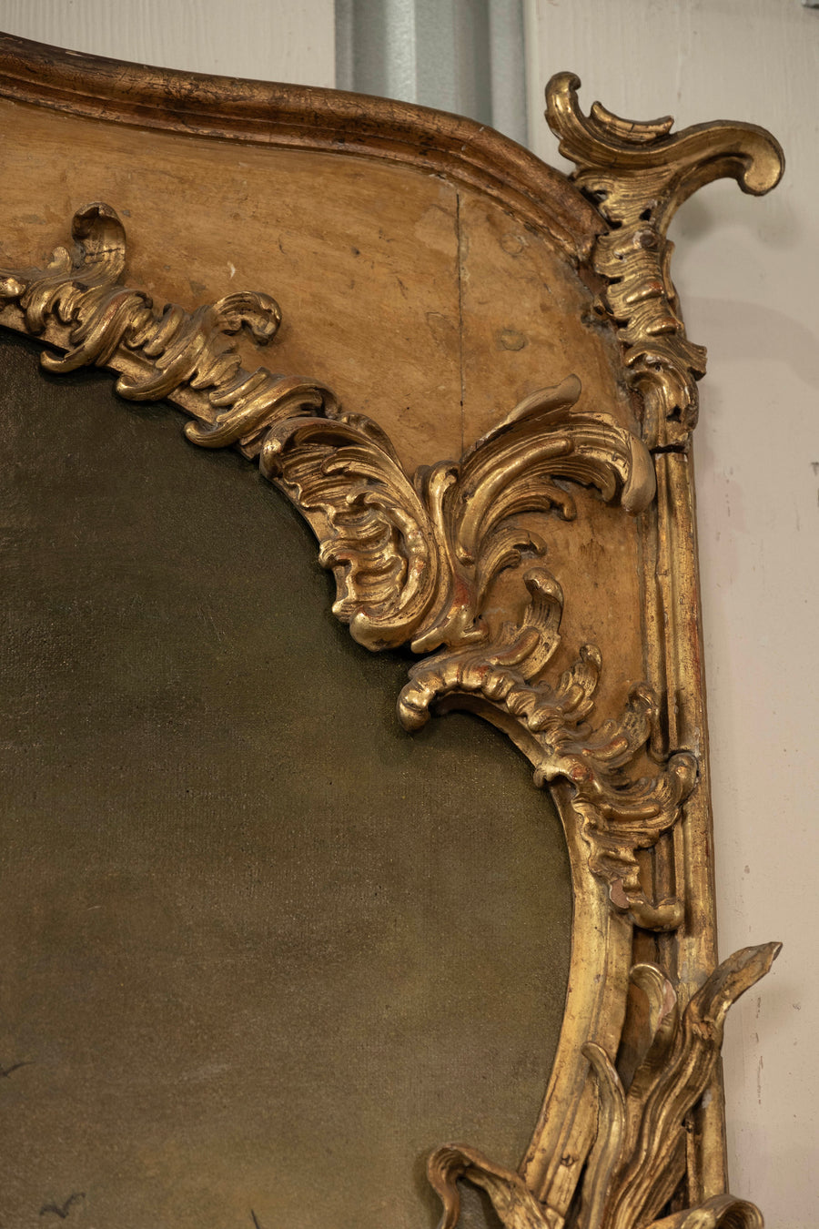 Pair Monumental 18th Century French Louis XV Rococo Boiserie Panel Doo ...