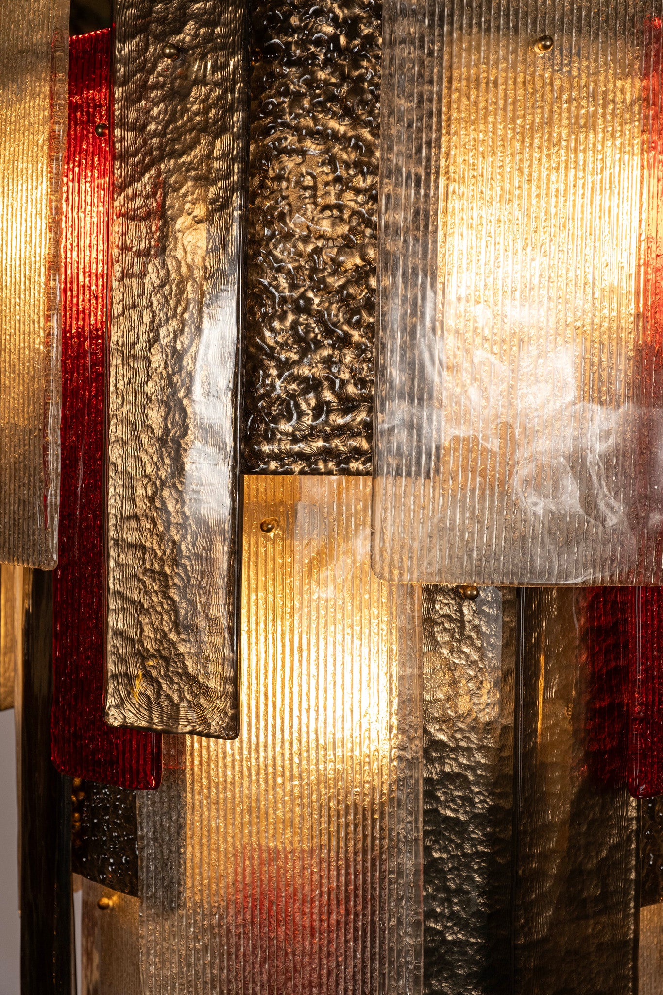 Italian Murano “Luce Scultura” Chandelier, 1965-1970s – Moxie