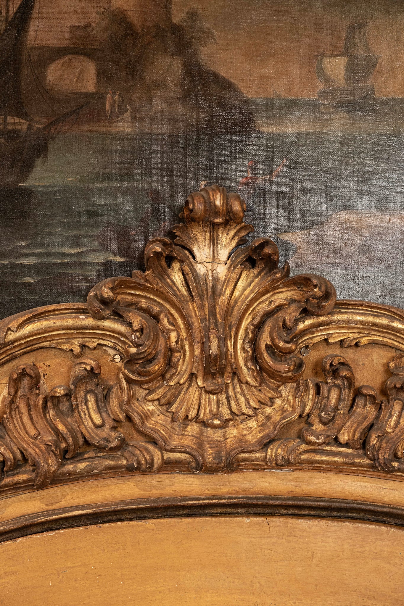 Simple Boiserie Rococo Panel Monumental 18th Century French Louis XV Rococo Boiserie Panel Door III ...