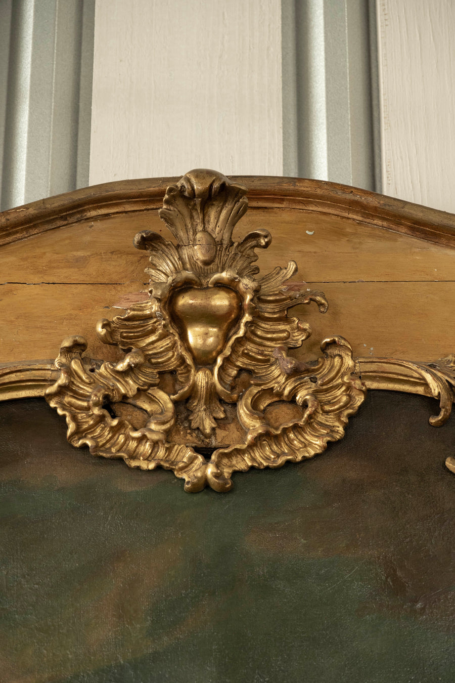 Pair Monumental 18th Century French Louis XV Rococo Boiserie Panel