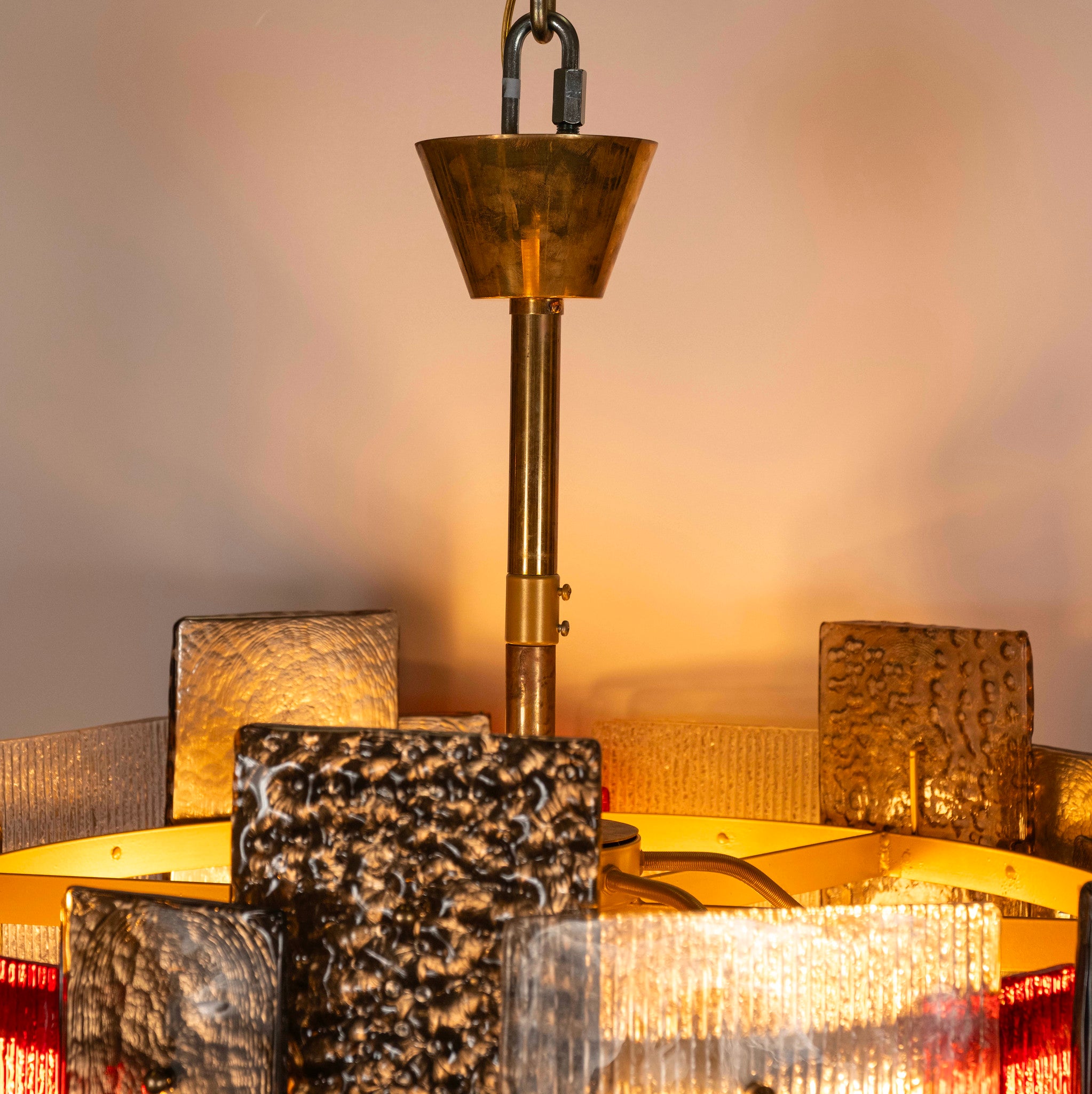 Italian Murano “Luce Scultura” Chandelier, 1965-1970s – Moxie