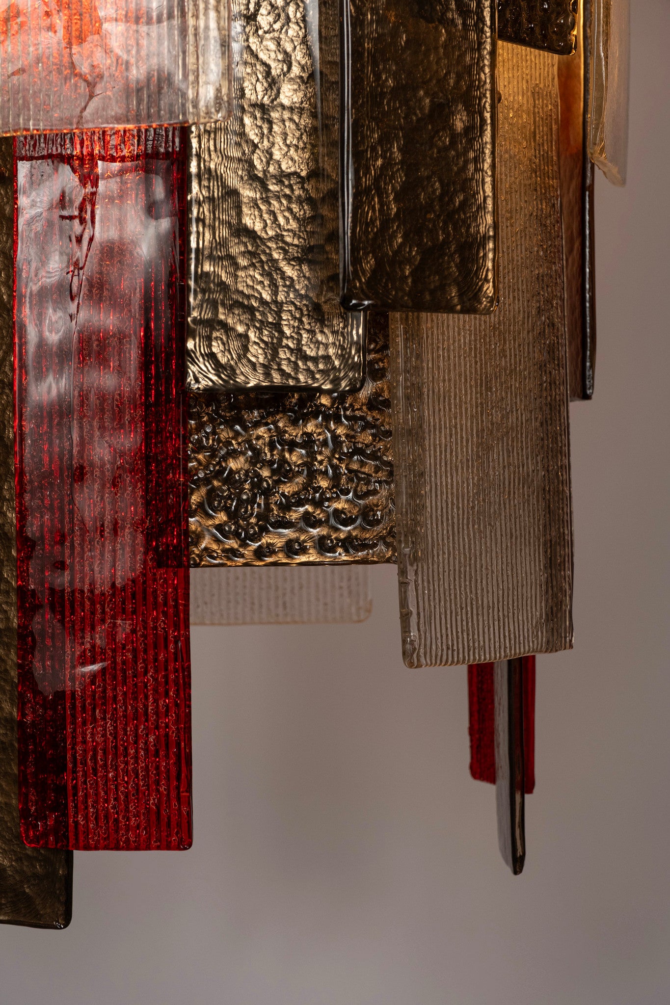 Italian Murano “Luce Scultura” Chandelier, 1965-1970s – Moxie