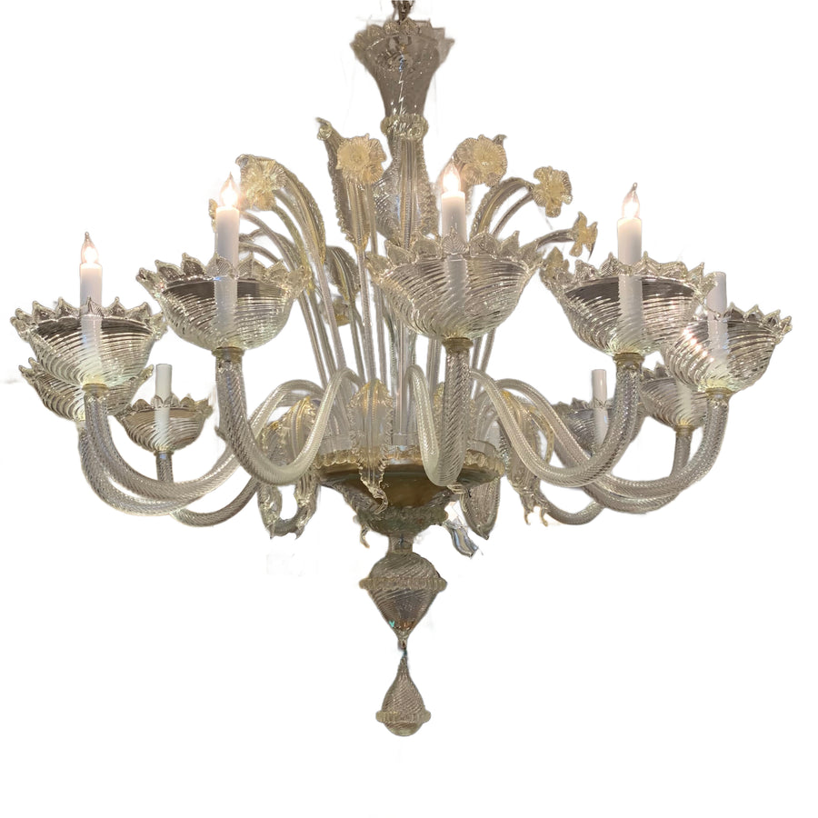 Murano Glass Venetian Chandelier
