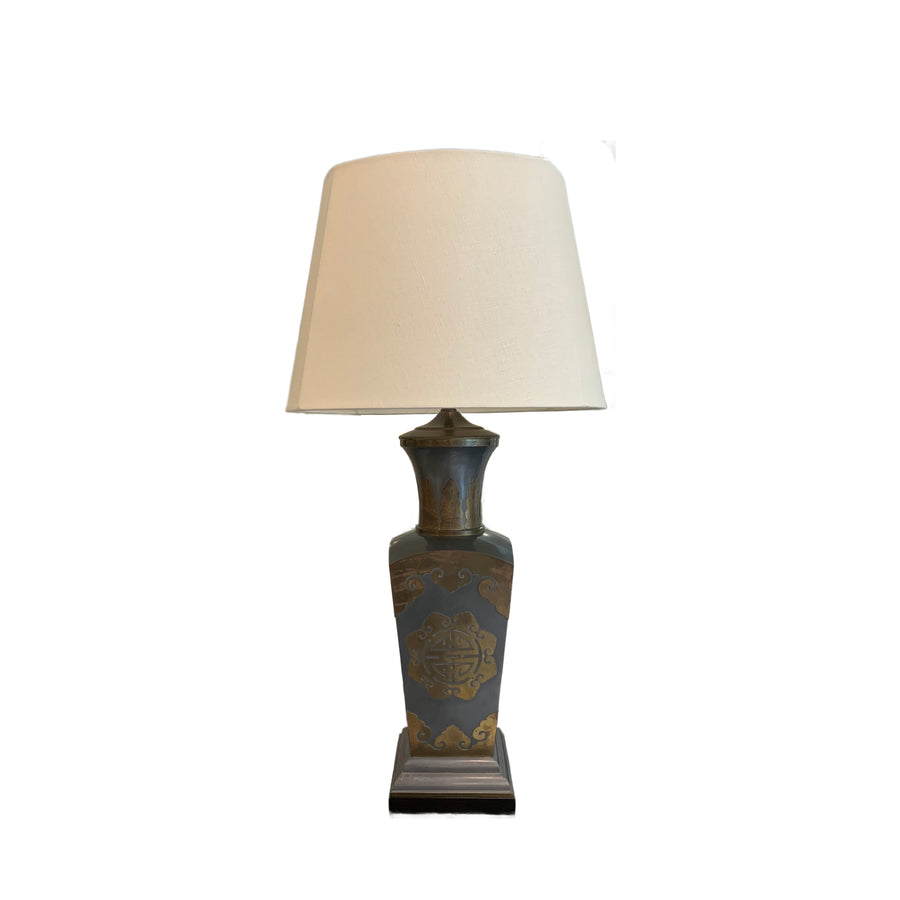 Vintage Brass Applique Lamp