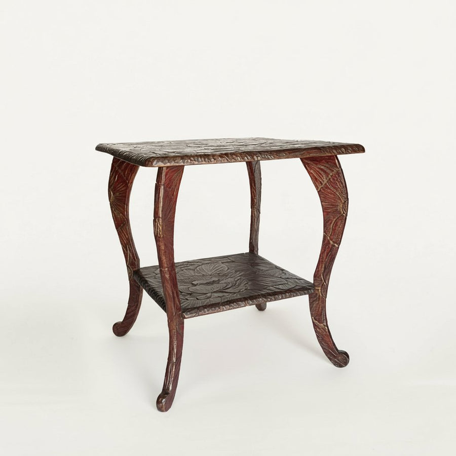 Liberty of London Victorian Japanese Carved Table