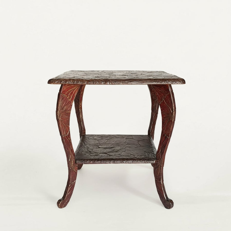 Liberty of London Victorian Japanese Carved Table