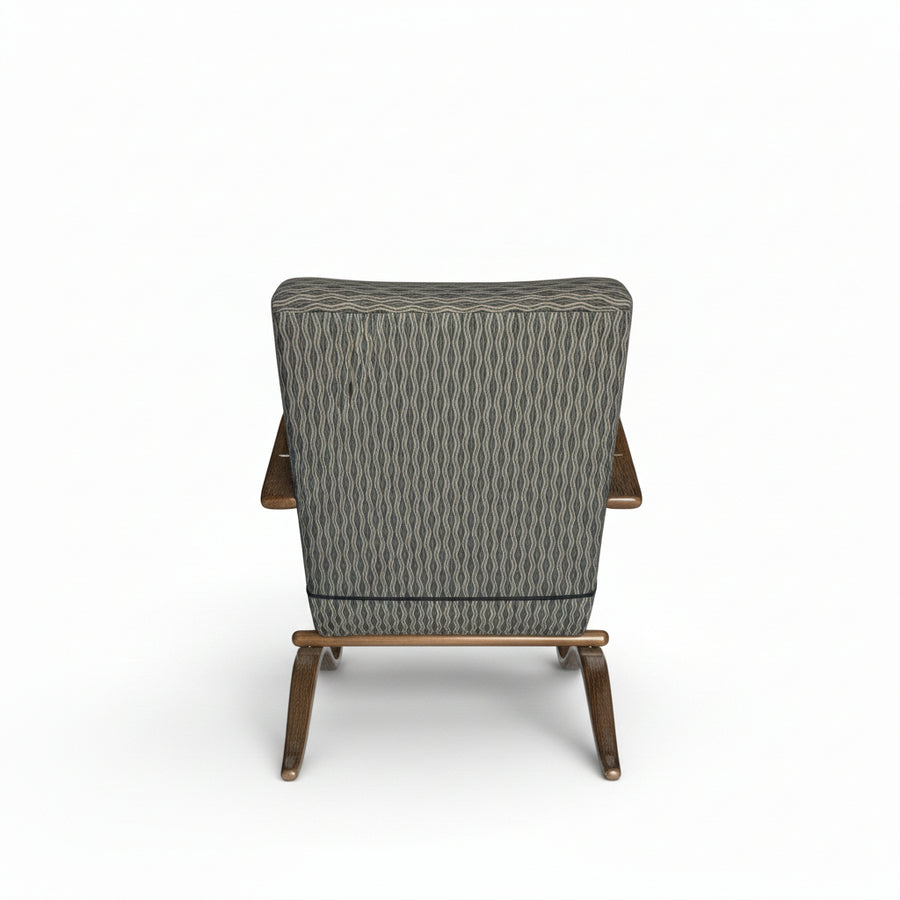 Pair 1930s H269 Armchairs by Jindrich Halabala for Thonet