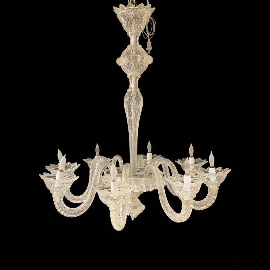 Italian Murano Glass Chandelier