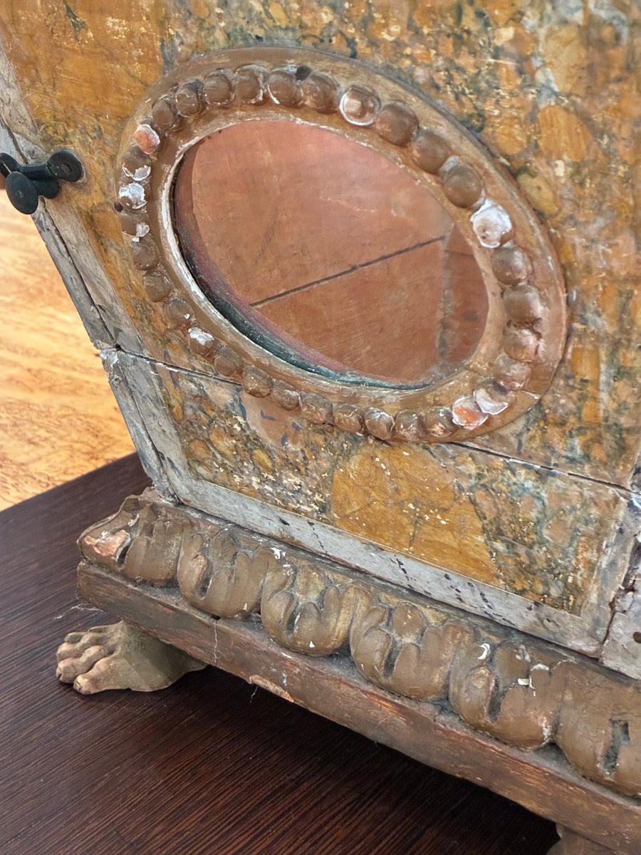 18th Century Italian Carved Reliquary Tabernacle