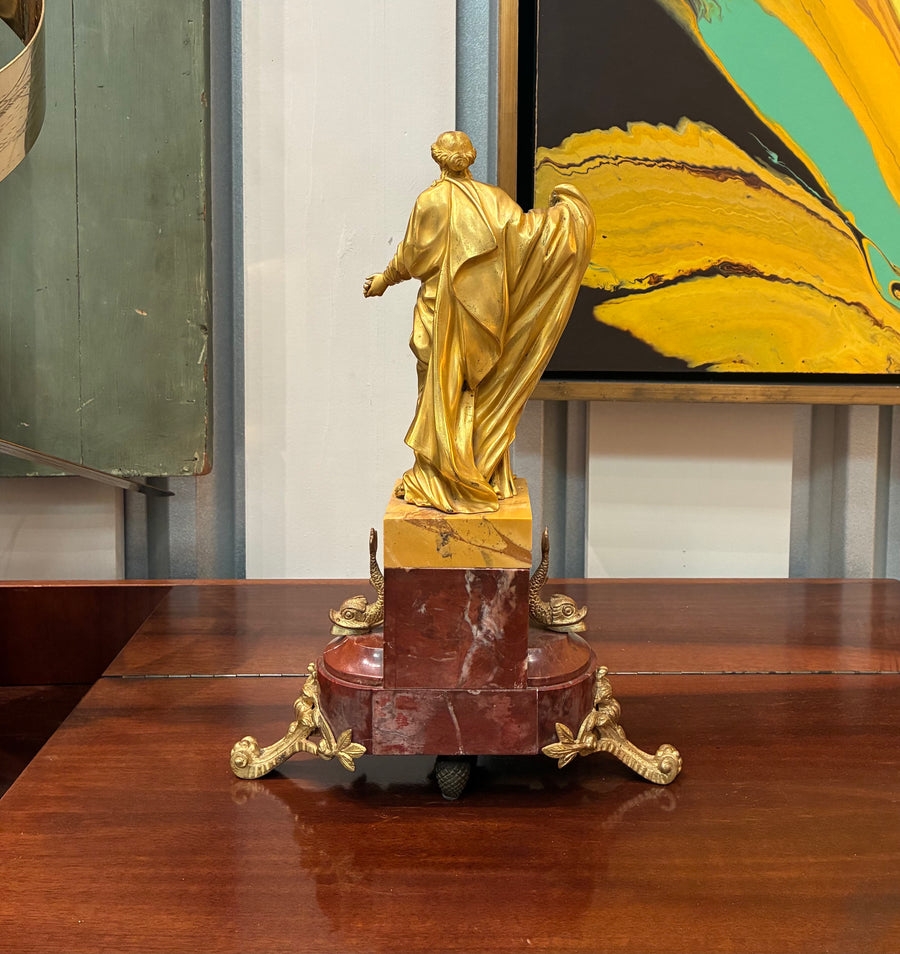 19th Century French Gilt Bronze Matilda of Canossa