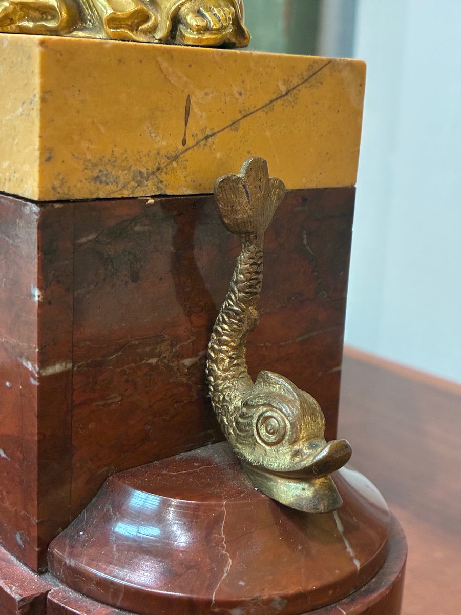 19th Century French Gilt Bronze Matilda of Canossa