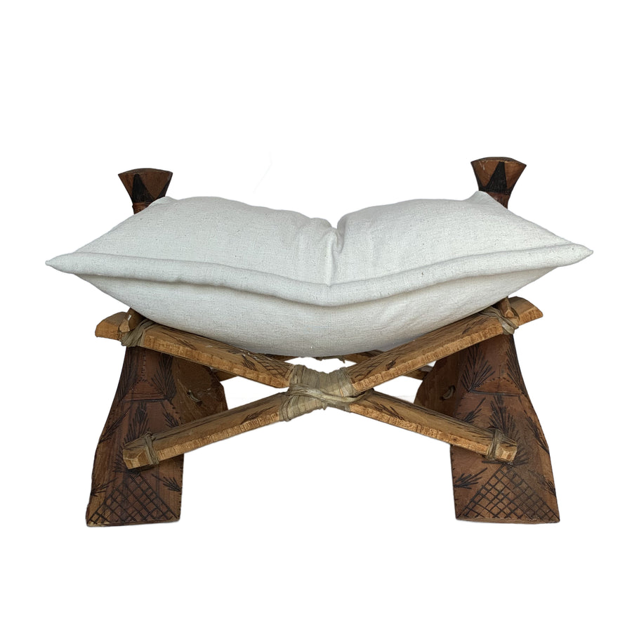 Vintage Camel Saddle Stool