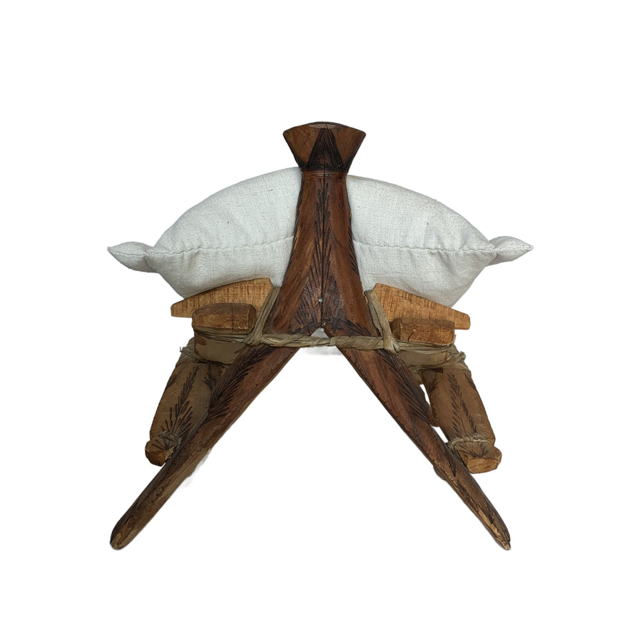 Vintage Camel Saddle Stool