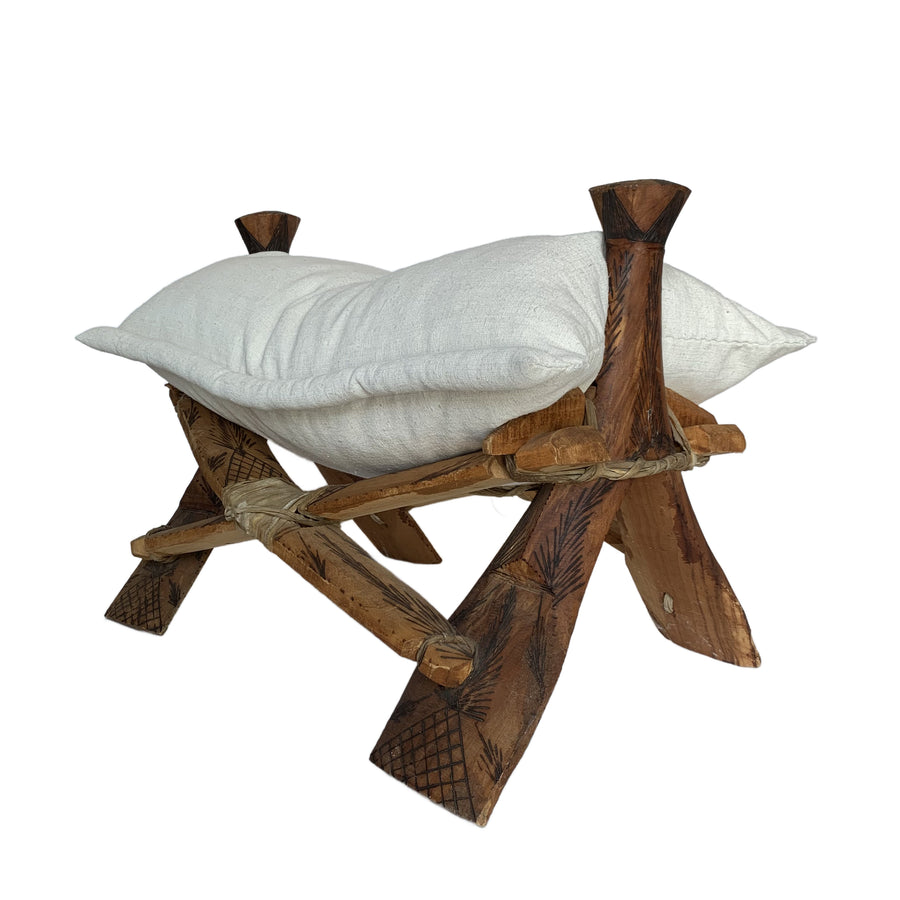 Vintage Camel Saddle Stool